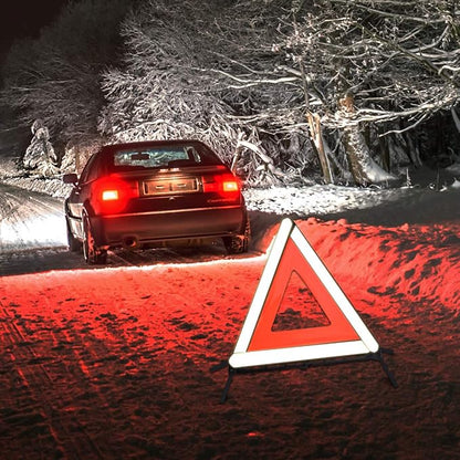 aikko Safety Triangle Kit Road Emergency Warning Reflector Roadside Reflective - Image 2
