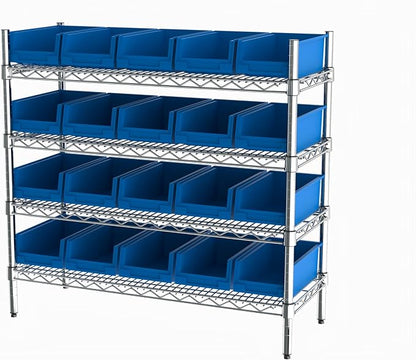 Hudson Exchange 36x14x33, Industrial Wire Shelving Unit by HudsonExchange