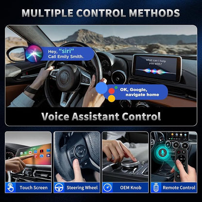 4-in-1 Wireless CarPlay Adapter & Android Auto Wireless Adapter, Stream Netflix - Image 7