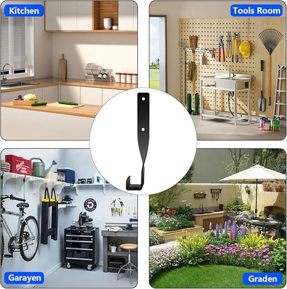 4PCS Chainsaw Wall Mount Storage Rack, Heavy-Duty Chainsaw & Tool Wall Mount - Image 8