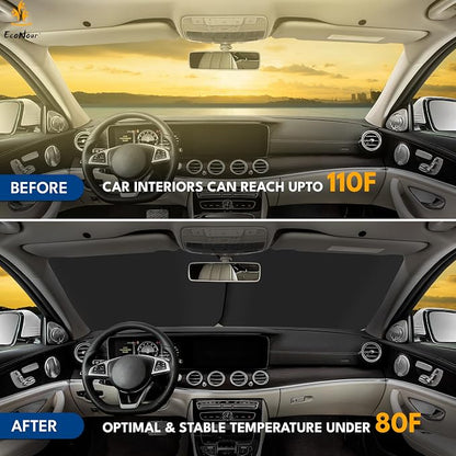 EcoNour 2-Piece Truck Sun Shade - Image 7