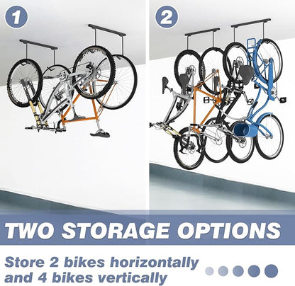 WALMANN Ceiling Mounted Bike Rack - Image 3