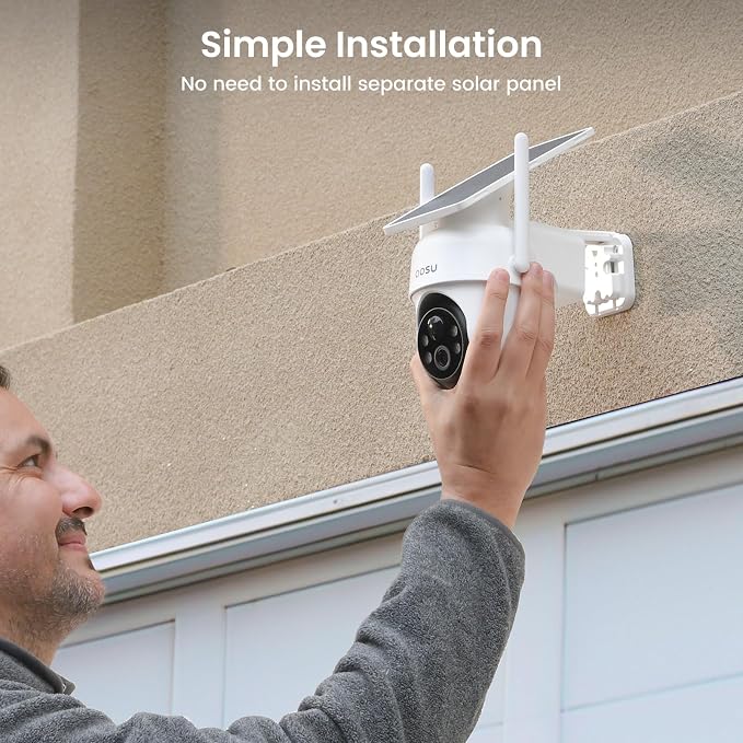 AOSU Security Cameras Outdoor Wireless, 4 Cam-Kit, No Subscription, - Image 9
