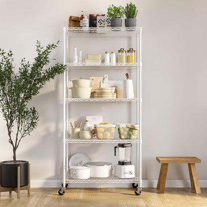 Seville Classics UltraDurable Heavy Duty NSF Solid Steel Wire Rack Storage Unit - Image 9