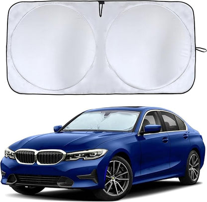 EcoNour Mirror Cut Foldable Windshield Sun Shade by EcoNour