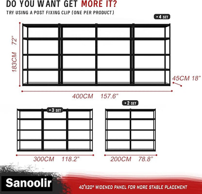 5 Tier Garage Shelves - Image 8