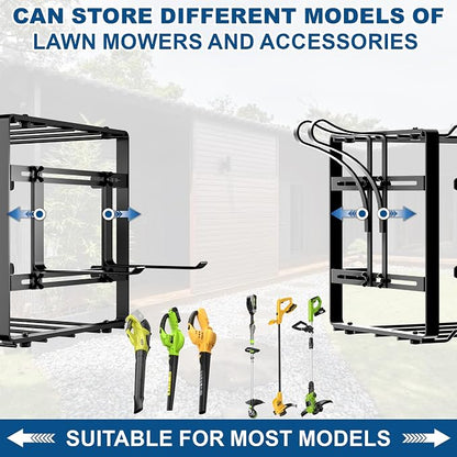 Pugala Universal Storage Rack for Leaf Blower, Weed Eater, and Power Tools – - Image 5