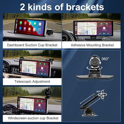Carplay Screen for Car, 10.26" HD Car Stereo for Apple Carplay & Android Auto - Image 8