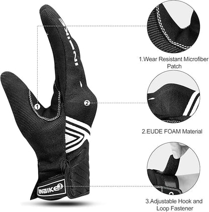 INBIKE Breathable Mesh Motorcycle Gloves Touchscreen - Image 3