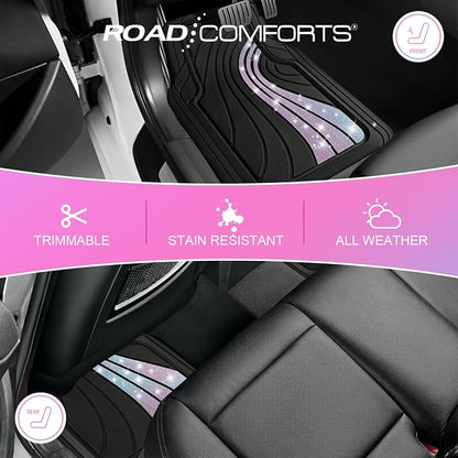 Road Comforts Car Floor Mats Full Set – Front & Rear Car Floor Mats - Image 4