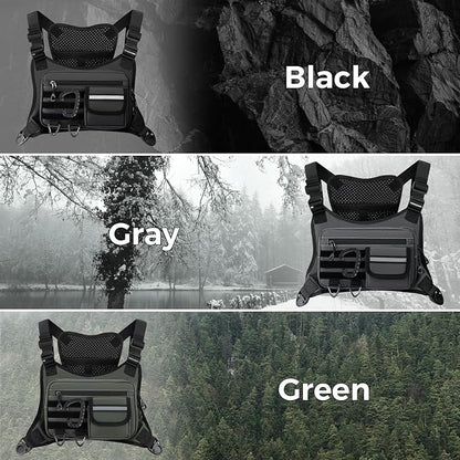Outdoor Chest Bag For Men, EDC Chest Pack - Image 6