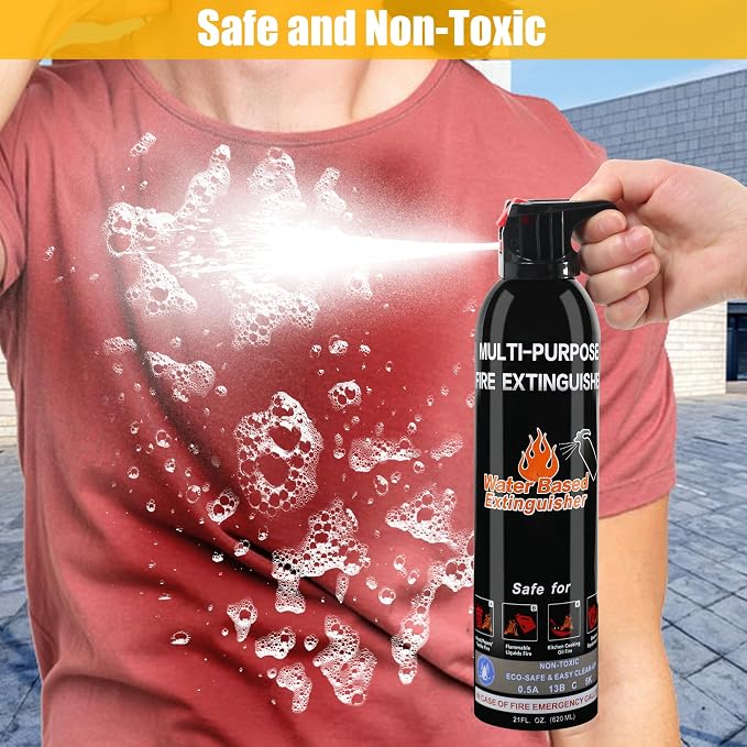 Fire Extinguisher for Home, 6 Pack Vehicle Fire Extinguishers - Image 5