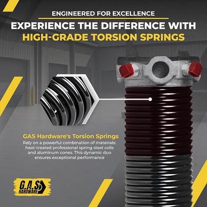 Garage Door Torsion Spring 234x2x27 Torsion Springs - Image 6