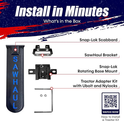 SawHaul Snap-Lok Universal Chainsaw Carrier Kit - Image 6