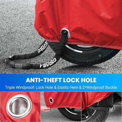 Favoto Motorcycle Cover Waterproof Outdoor - Image 5