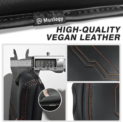 Muslogy for Frontier Center Console Pad Armrest Box Cover Vegan Leather Soft - Image 3