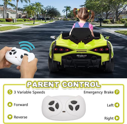 TOBBI Electric Ride On Car Toy for Kids to Drive, 12V Battery Powered Licensed - Image 8