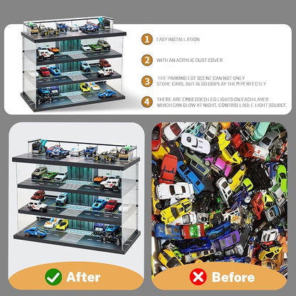 Display Case for Hot Wheels Garage & Matchbox Cars - Image 3