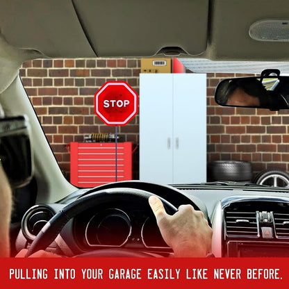 Andalus Brands Flashing LED Stop Sign Garage Parking Assistant System | Bumper - Image 5