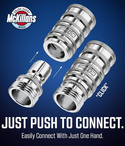 McKillans® 2025 Automatic Garden Hose Quick Connect - Image 2