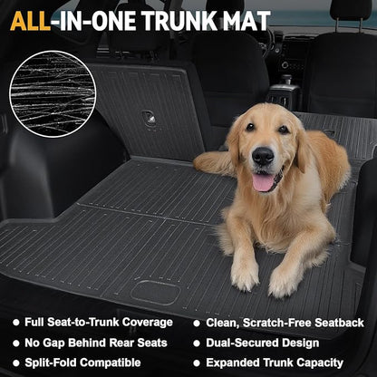 Floor Mats Set for Ford Escape 2020-2024 2025 Accessories, Full Coverage All - Image 7