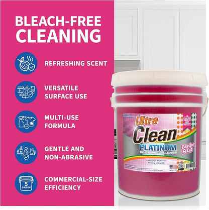 Ultra Clean Platinum Multipurpose Cleaner, Non-Abrasive and Bleach-Free - Image 3