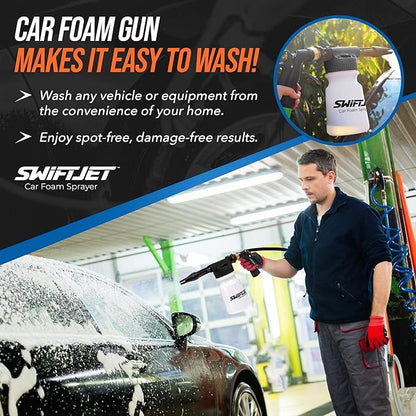 SwiftJet Car Wash Foam Sprayer Gun - Image 6