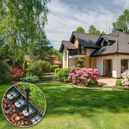 Landscape Edging Stakes, Spiral Nylon Anchoring Spikes - Image 5