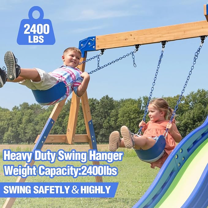 BETOOLL Swing Hangers with Bearing, Heavy Duty Porch Swing Hanging Kit - Image 4