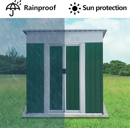 5x3 FT Outdoor Storage Shed - Image 5