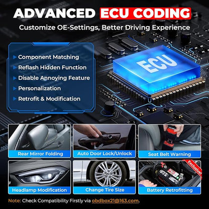 LAUNCH Creader Elite V2.0 for BMW OBD2 Scanner, 2025 Full Systems - Image 5