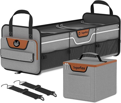 Trunk Organizer, Heavy-Duty Storage by SugarFox