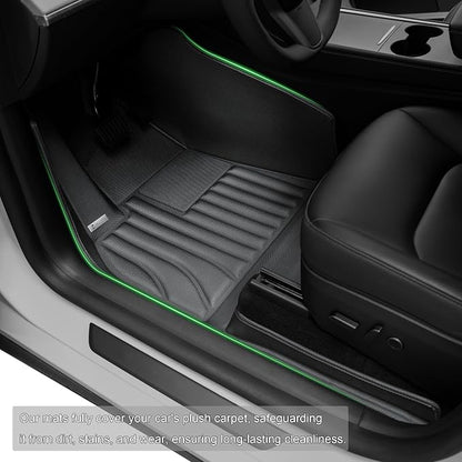 Extreme Coverage Floor Mats for Tesla Model Y – Full 360° Cabin Protection - Image 3