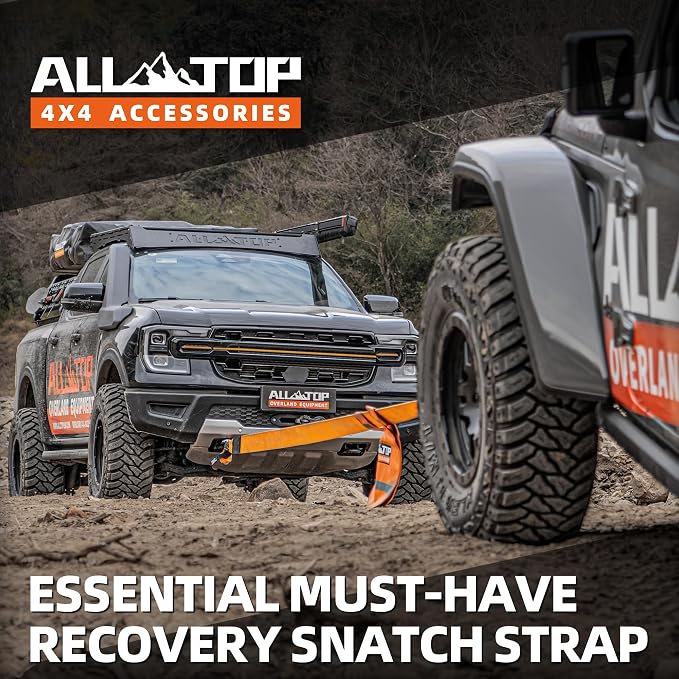 ALL-TOP Recovery Snatch Strap, 4in x 30ft - Image 6