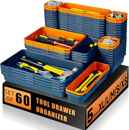 Tool Box Organizer Tray, Toolbox Desk Drawer Organizer, Tool Box Tray, Toolbox by FLYVOLE