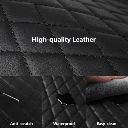 Car Seat Cover, Breathable and Waterproof Leather Seat Covers, Luxury PU - Image 4