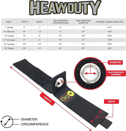 Heavy-Duty Wrap-It Storage Straps - Image 8