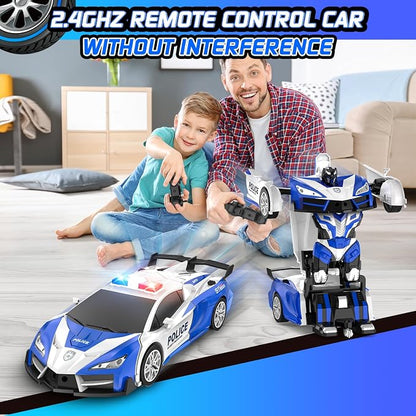 Remote Control Car for Boys 4-7, 2.4GHz RC Car 1:18 Scale, One-Button - Image 4