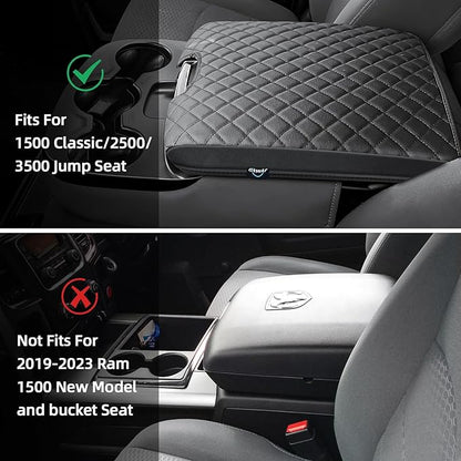 Center Console Cover Fit for 2013-2018 Dodge Ram 1500 & 2013-2023 Ram - Image 6