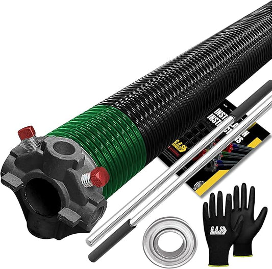 Garage Door Torsion Spring 243x1.75x31 Includes 1” Steel Bearing, and Winding by GASHardware