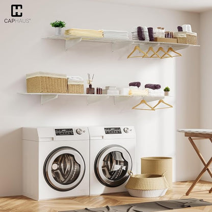 Fencer Wall Mounted Garage Shelving - 48 in. W x 18 in. D - Image 9