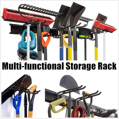 WALMANN Garage Storage Organization System Ski Wall Rack 10 Pairs of Skis Mount - Image 9