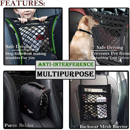 DYKESON Pet Barrier Dog Car Net Barrier - Image 2