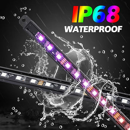 8PCS Car Underglow Light Bar Kit - Image 5
