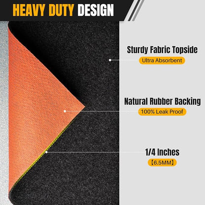 Heavy Duty Oil Spill Mat, Garage Floor Mat - Image 4
