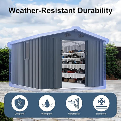 Outdoor Storage Shed 8x10 FT - Image 3