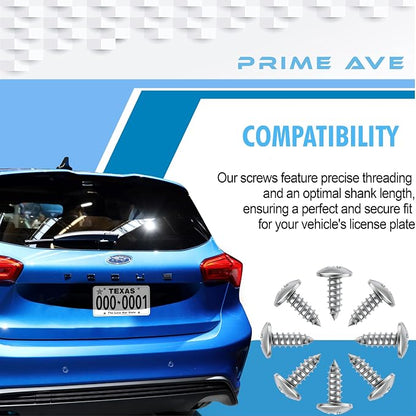 Stainless Steel License Plate Screws - Image 3