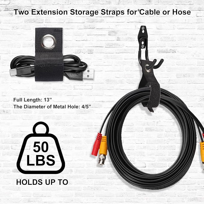 Garage Hook Heavy Duty Wall Storage Hangers, 22 Pack Garage Storage Hooks Steel - Image 3