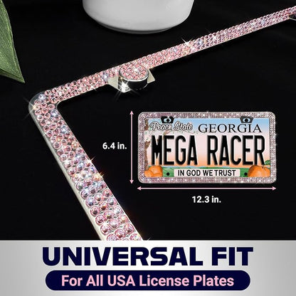 Glamorous Bling License Plate Frame - Image 2