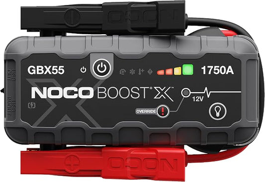 NOCO Boost X GBX55: 1750A UltraSafe Jump Starter – 12V Lithium Battery Booster by NOCO